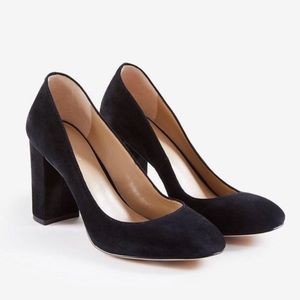 Emeline black suede heel by Ann Taylor 8.5